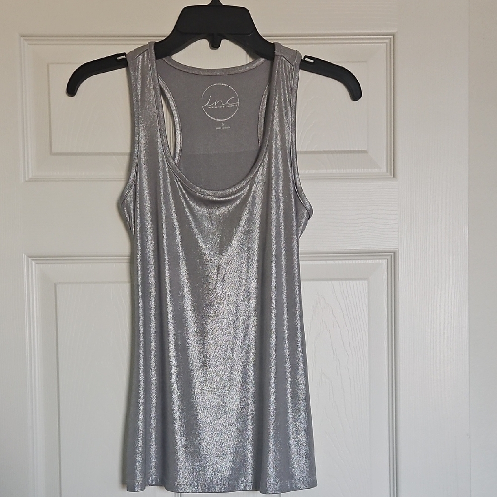 Shimmery Racerback Tank